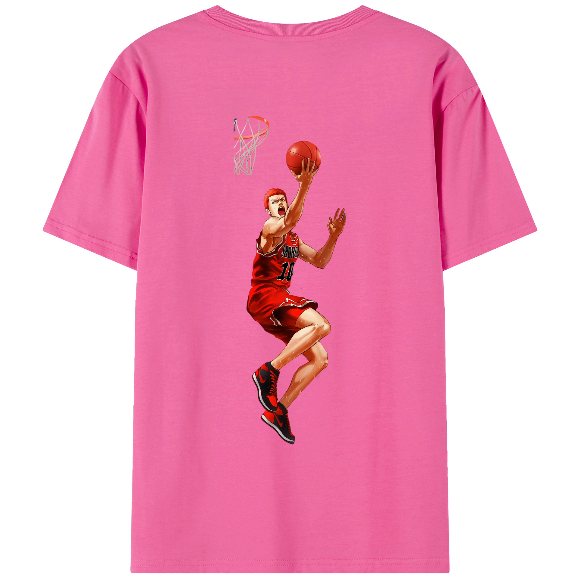 （画像用） SLAM DUNK／スラムダンク レディース半袖Tシャツ(バックプリント)